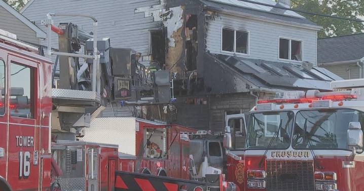 3 men charged in arson, conspiracy investigation in Croydon, Pennsylvania, officials say