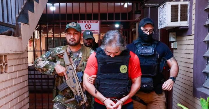 Hernán Bermúdez es trasladado desde Tapachula al Cefereso Altiplano en operativo aéreo y terrestre