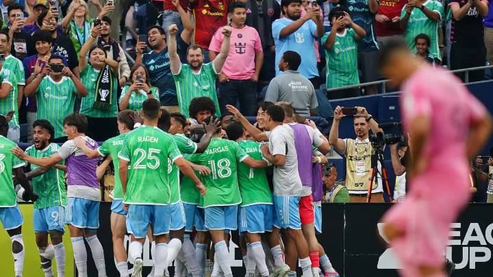 Colombiano dejó a Lionel Messi con las ganas; 'paliza' 3-0 a Inter Miami, en final de Leagues Cup