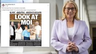 Deputy Premier Rita Saffioti has tongue-in-cheek response to front page depicting her in hit show Kath And Kim