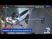 L.A. chase ends after driver goes off road, crashes