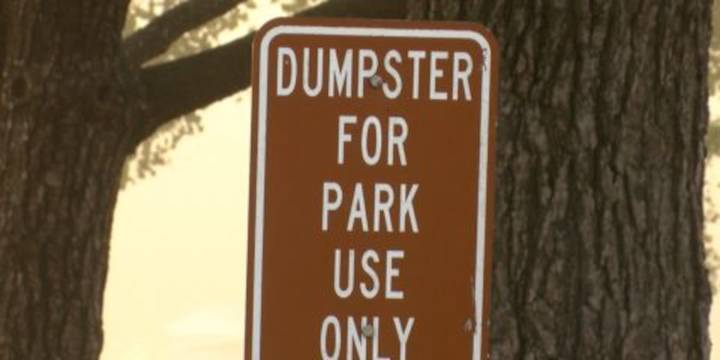 Illegal dumping in multiple Ottumwa parks remains a concern