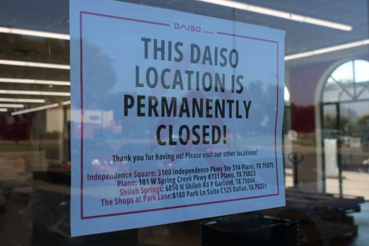 Japanese store Daiso closes Richardson location