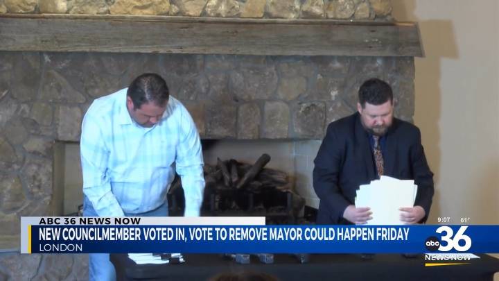 London City Council fills vacant seat ahead of mayor’s removal vote