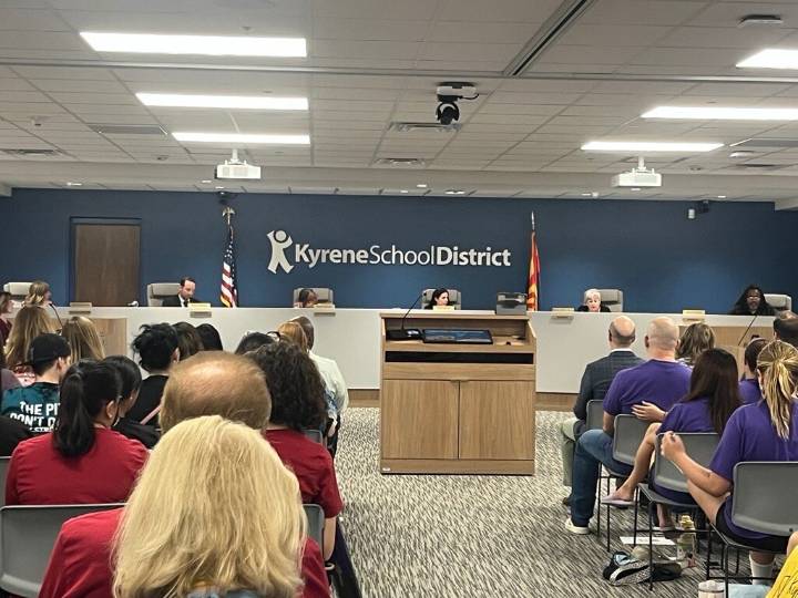 Kyrene hears a presentation with recommendations to close schools