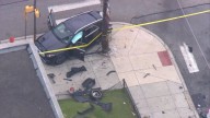 Two hurt when suspect fleeing police crashes in Tacony, police say