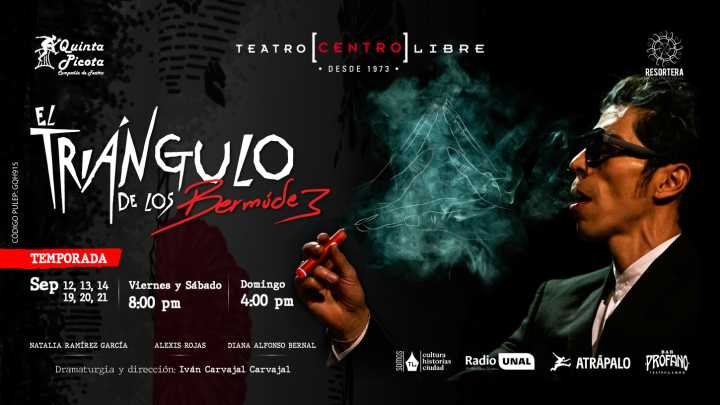 El Teatro Libre presenta el Triángulo de los Bermúdez de la compañia de teatro Quinta Picota