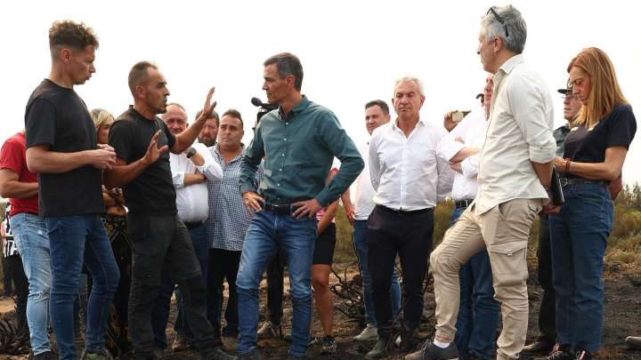 Pedro Sánchez vuelve este viernes a León tras los incendios: visitará la base de la Brif de Tabuyo del Monte