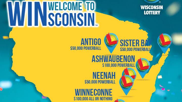 Big lottery prizes won in Ashwaubenon, Winneconne, Neenah and Sister Bay