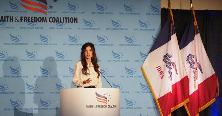 Republicans mourn Charlie Kirk, call for change at Iowa Faith and Freedom Coalition fundraiser