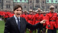 Trudeau Having Difficulty Teaching Canadian Mounties To Goose