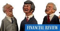 Icons of Australian political and business satire look for last laugh