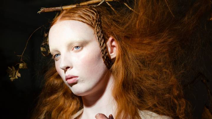 Backstage at Dilara Findikoglu Spring 2026 Ready