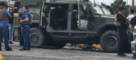 Choque entre vehículo militar y camioneta deja 15 heridos