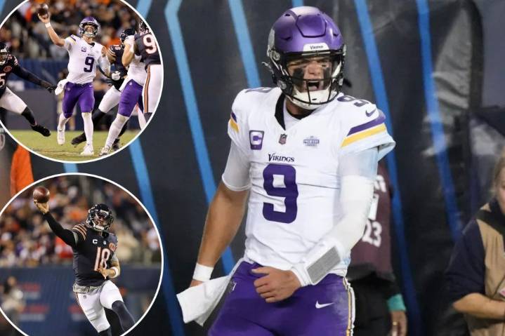 J.J. McCarthy leads epic Vikings comeback over Caleb Williams, Bears