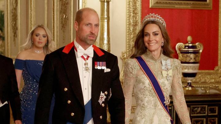Kate Middleton Wears a Dazzling Tiara Beloved by Princess Diana to the State Dinner at Windsor Castle