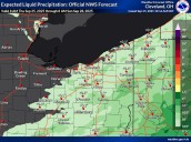 Showers linger in Northeast Ohio before sunny, warmer weekend