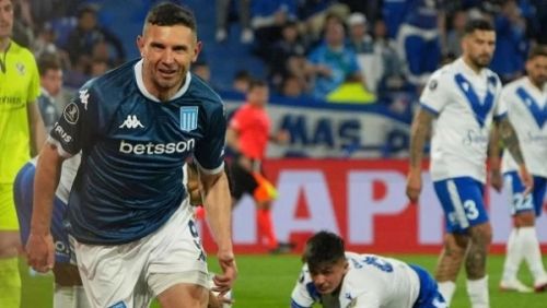 Libertadores: Racing derrotó a Vélez en el primer cruce