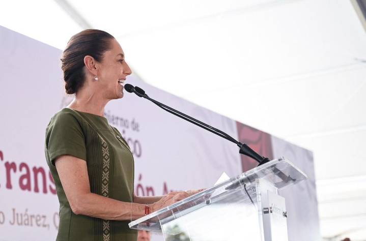 Presidenta: Arribo de la 4T puso fin a noche neoliberal de 36 años