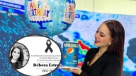 Compañeros de Débora Estrella la despiden en luto: Así le celebraron su último cumpleaños
