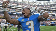 Chargers’ Jim Harbaugh raves about ‘best football player’ Derwin James after DPOW honor