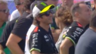 La criticada sonrisa de Valentino Rossi a la caída de Marc Márquez en la sprint de Misano