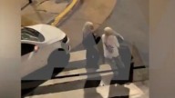 A los manotazos en la calle: fuerte pelea entre una ex Gran Hermano y un familiar suyo