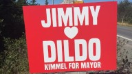 In Dildo, where Jimmy Kimmel is honorary mayor, some residents worry about U.S. free speech