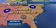 Toasty afternoons ahead