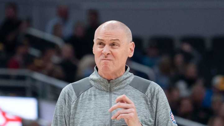 Pacers coach Rick Carlisle fought a TV during a February halftime