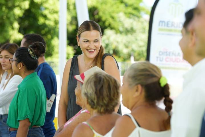Con mejores parques y espacios deportivos promovemos la convivencia en Mérida: Ceci Patrón