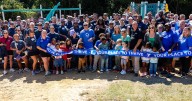 Kid-designed, volunteer-built playground unveiled in Chester