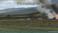 UHP: Driver critically injured after semi hauling candles catches fire on I