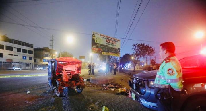Crimen en Comas: Mototaxista muere acribillado frente a su familia