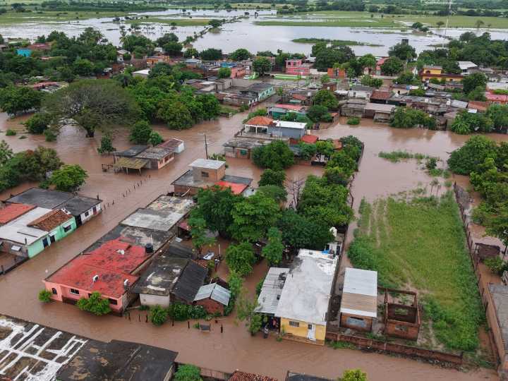 Tecuala, muy afectado por las intensas lluvias que cayeron esta semana