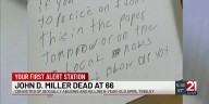 John D. Miller, dead at 66.