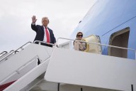 Trump viaja a Reino Unido en visita de Estado con pompa real