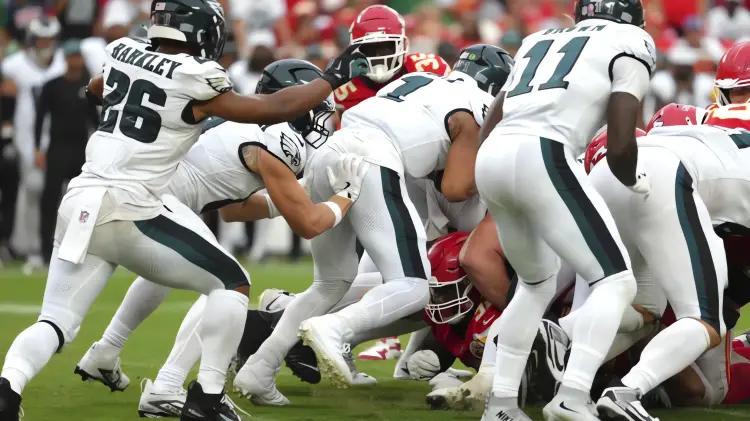 Polémica en NFL: 'Tush push' de Eagles divide opiniones en victoria sobre Chiefs
