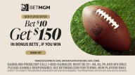 Use BetMGM bonus code CBSSPORTS for college football picks on Friday: Get $150 bonus by backing Colorado