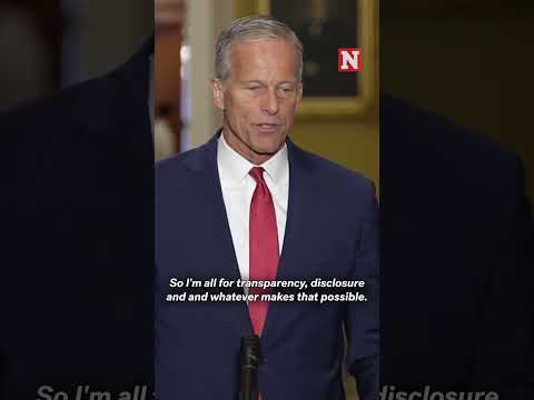 Sen. John Thune Backs Transparency on Epstein Files, But Trusts DOJ