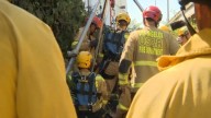 Firefighters rescue man from Boyle Heights manhole