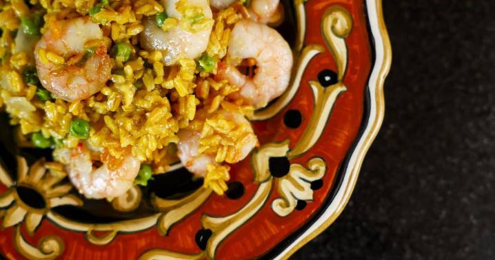 For an al fresco fall dinner, try a composed salad, saffron rice and orange olive oil cake