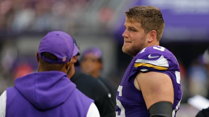 Report: Vikings RT Brian O'Neill could miss time with sprained MCL