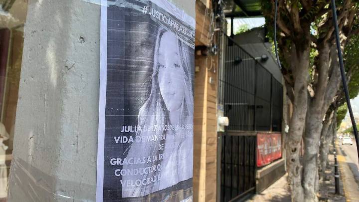 Exigen justicia para Julia; colocan carteles en corredor Madero