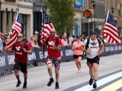 Top finishers in the 2025 Garmin marathon and half marathon in Toledo