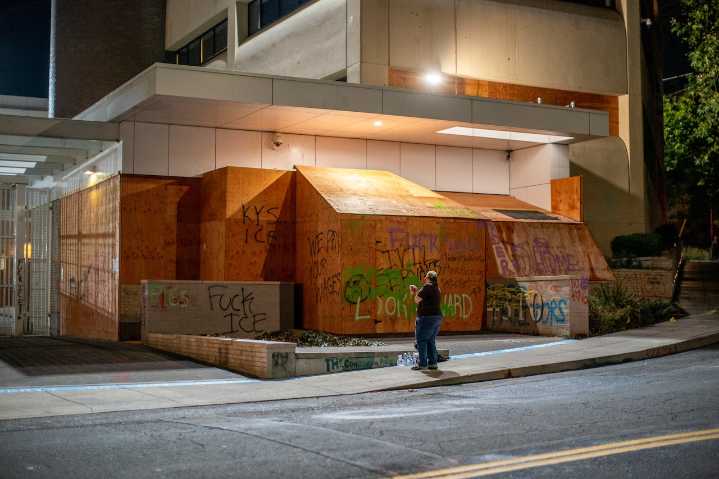 ‘Another sanctuary politician’: Feds blast Portland mayor after city claims ICE violated land