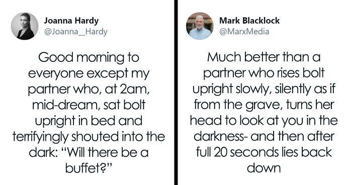 33 People Share The Funniest Things They Heard Someone Say In Their Sleep