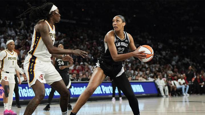 Aces’ A’ja Wilson climbs all-time playoff list amid Game 2 vs. Fever
