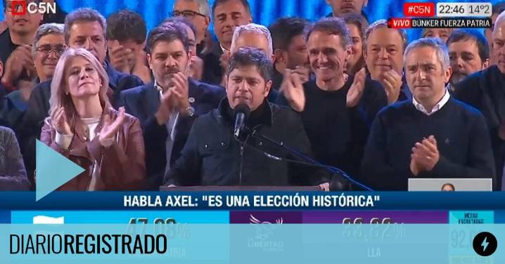 Axel Kicillof le tuvo que explicar a Milei cuál fue el mensaje de la urnas