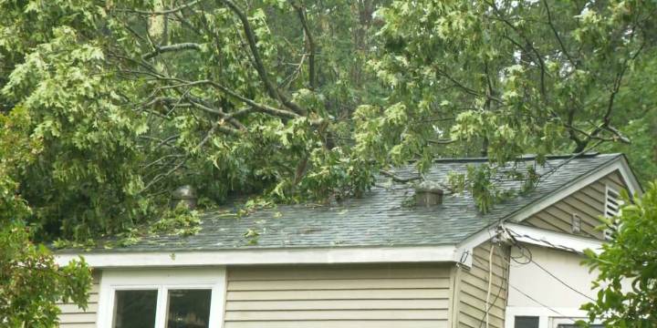 Tornado touches down during weekend storms